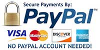 Paypal and Credit card Payment
